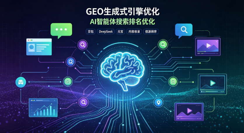八公山区GEO 浪潮来袭：生成式引擎优化崛起，创作者争抢豆包、DeepSeek、元宝智能体流量入口